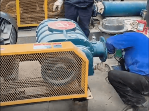 寧夏YGM175施工現(xiàn)場的安裝工作業(yè)中