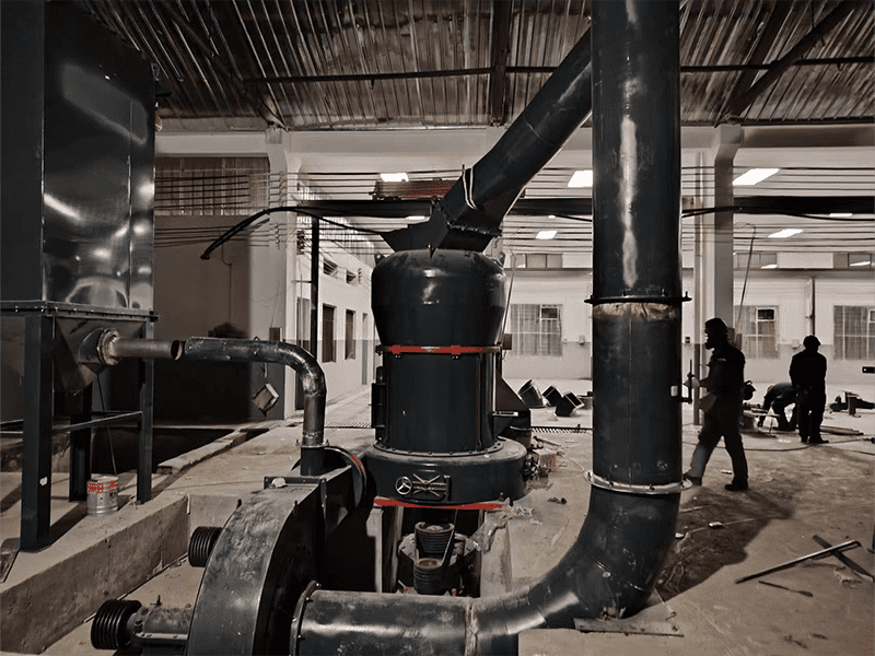 俄罗斯15TPH石灰石磨粉生产线