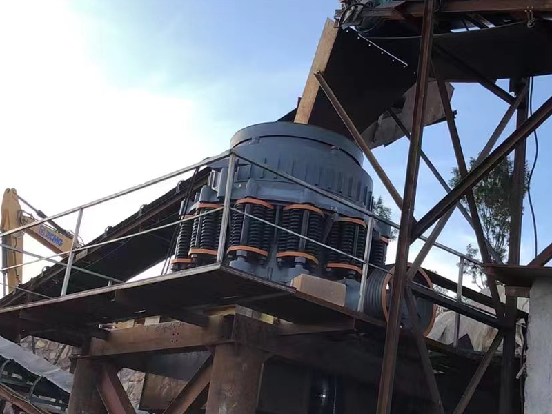 如何调整砂石骨料针状产品？改善圆锥破碎机产品的颗粒形状需要调整一下 - 圆锥破碎机（images 1）